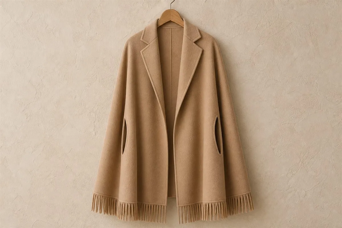 Cape Oversize en Pure Laine No.11