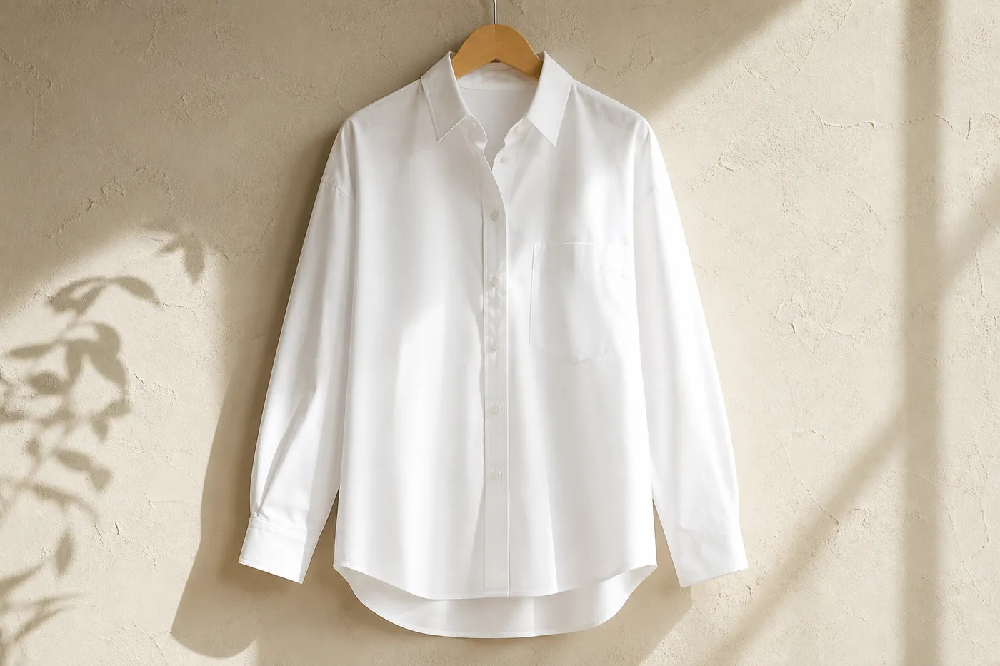 Signature Oversized Poplin Shirt
