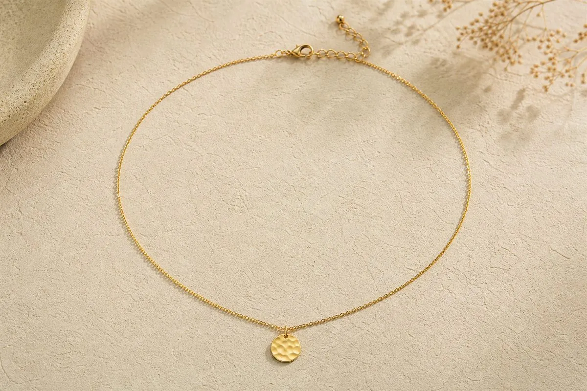 Collier Chaîne Fine Plaqué Or — Iconic