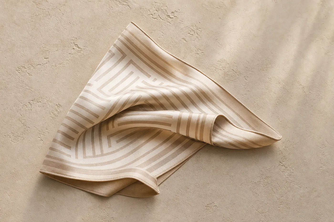 Iconic Mini Silk-Touch Square Scarf